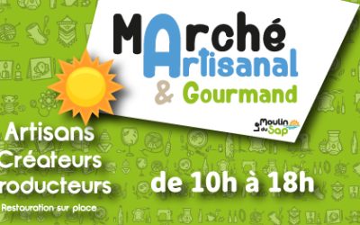 Marché artisanal et gourmand -Dimanche 21 juillet 2024